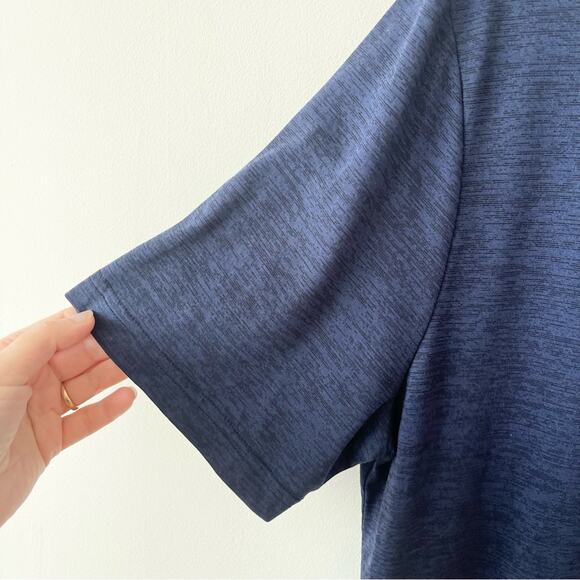 Yankees Navy Blue Polo Short Sleeve Shirt with Logo Mens size XL - Picture 3 of 6